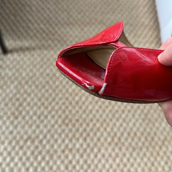 Prada Red Patent Flats 10/10.5 - Picture 5 of 11